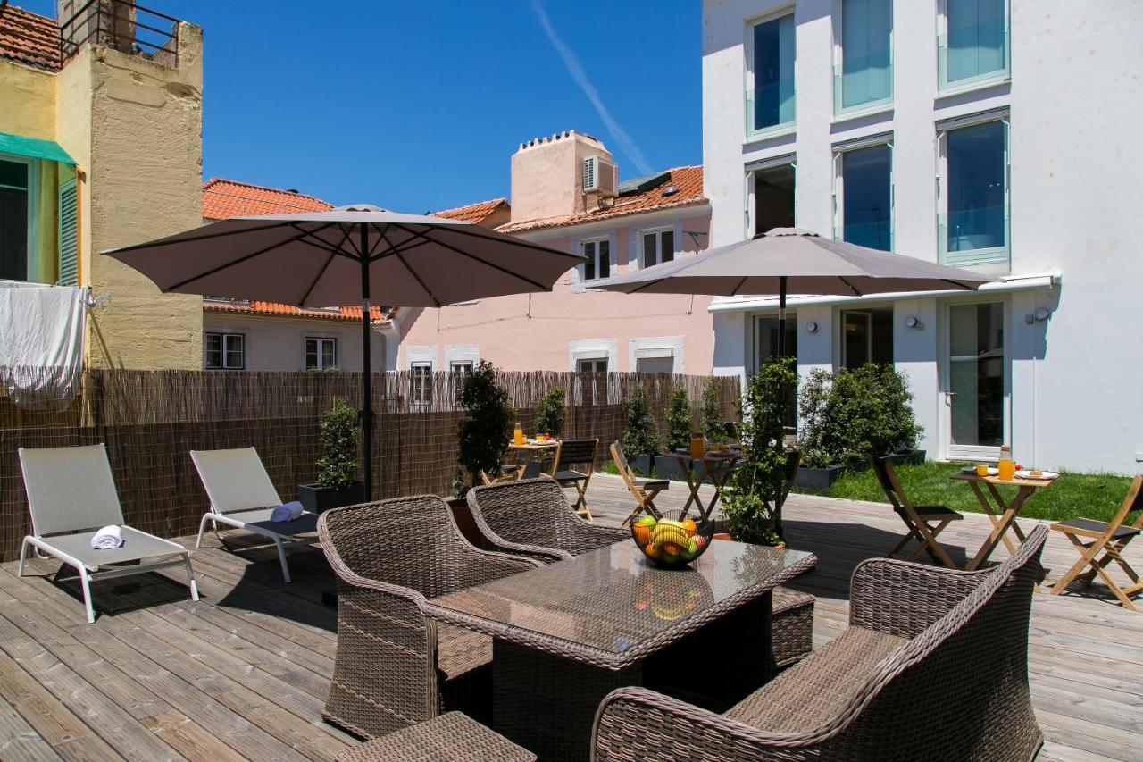 Altido Stylish 5Br Apt With Big Terrace In Principe Real Lisboa Eksteriør bilde