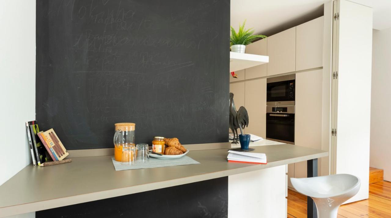 Altido Stylish 5Br Apt With Big Terrace In Principe Real Lisboa Eksteriør bilde